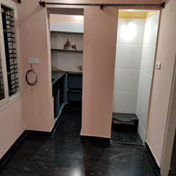 pooja room and kitchen entrace